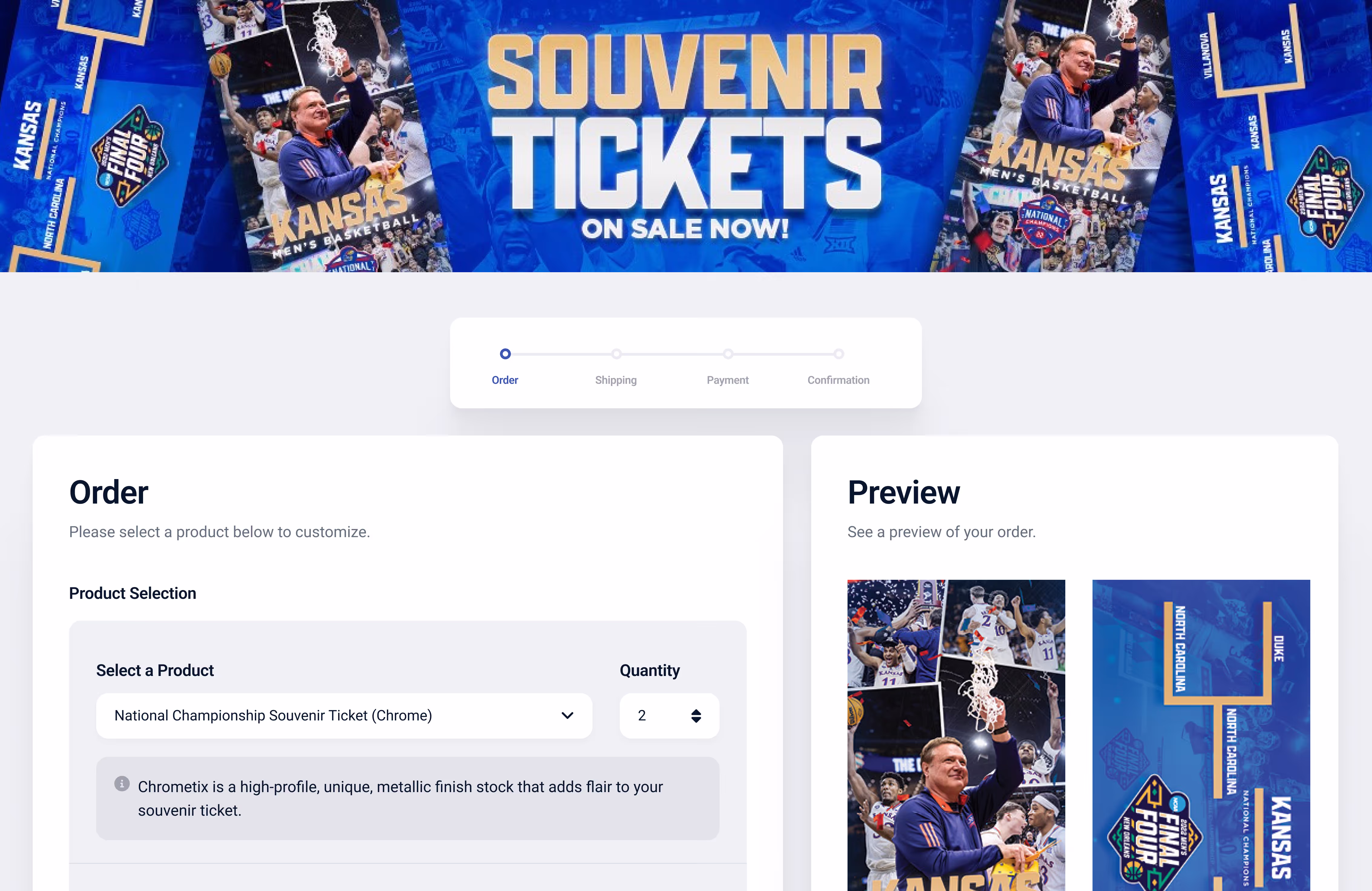 WW&L souvenir tickets project showcase
