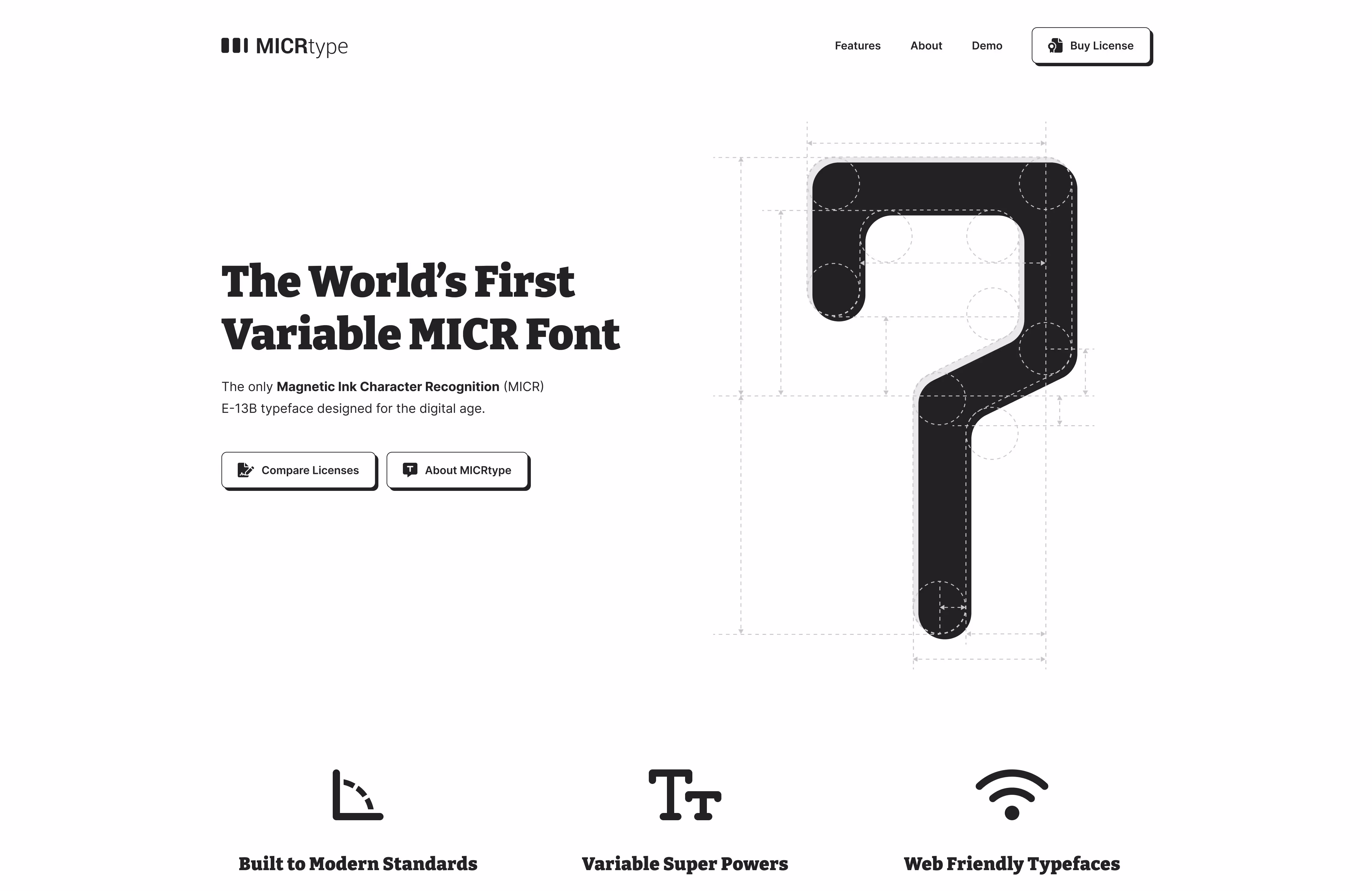 MICRtype project showcase