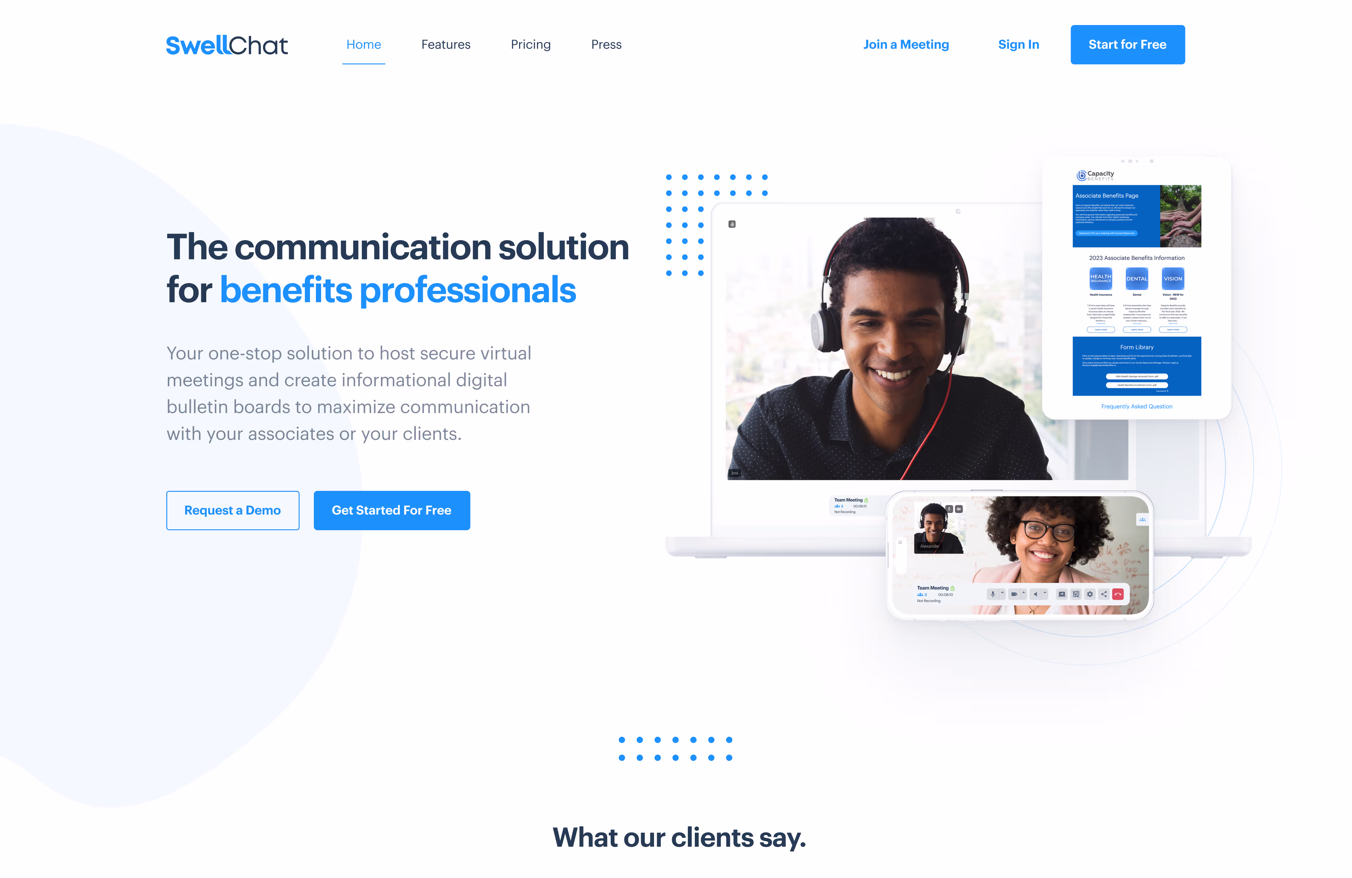 SwellChat project showcase