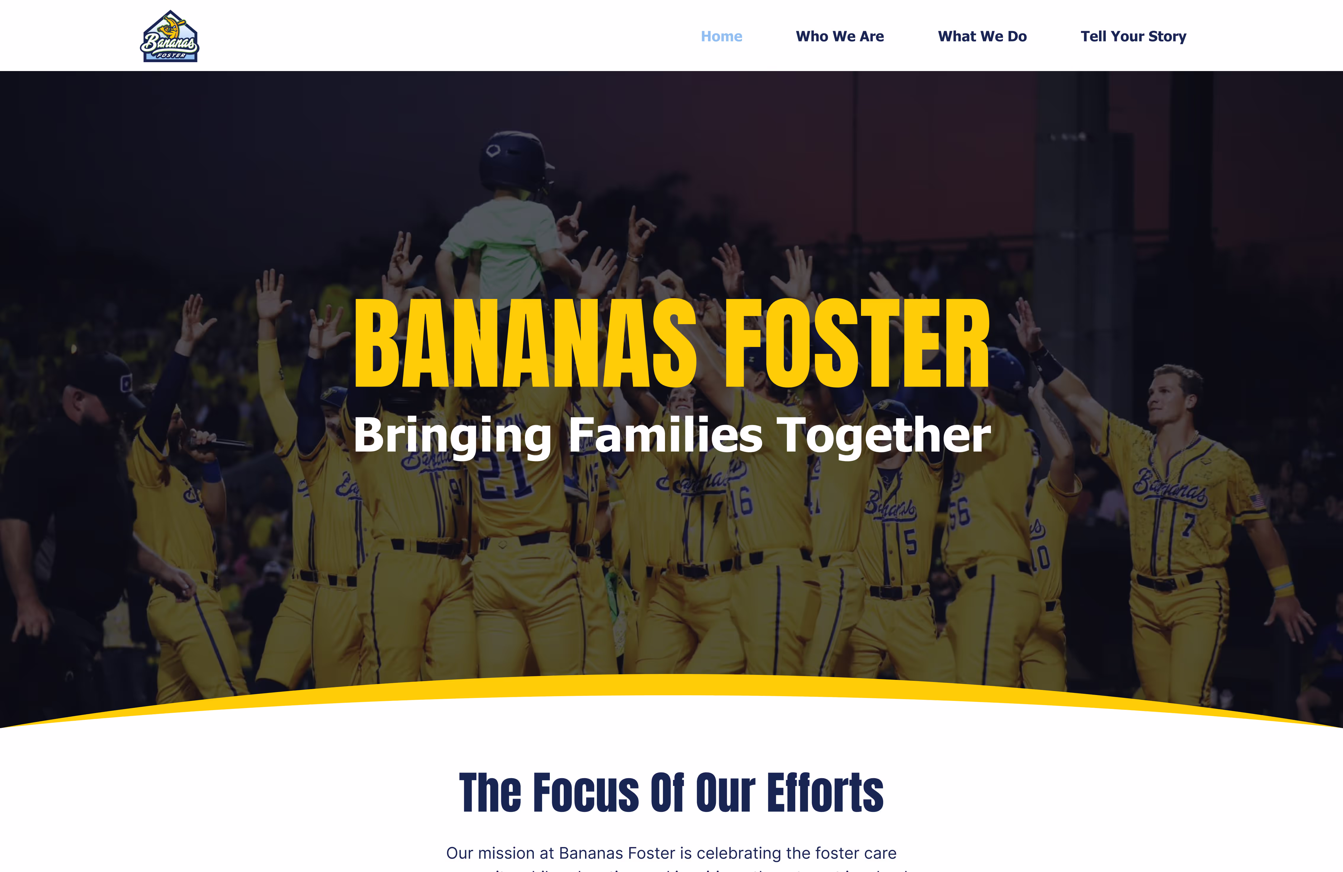 Bananas Foster project showcase