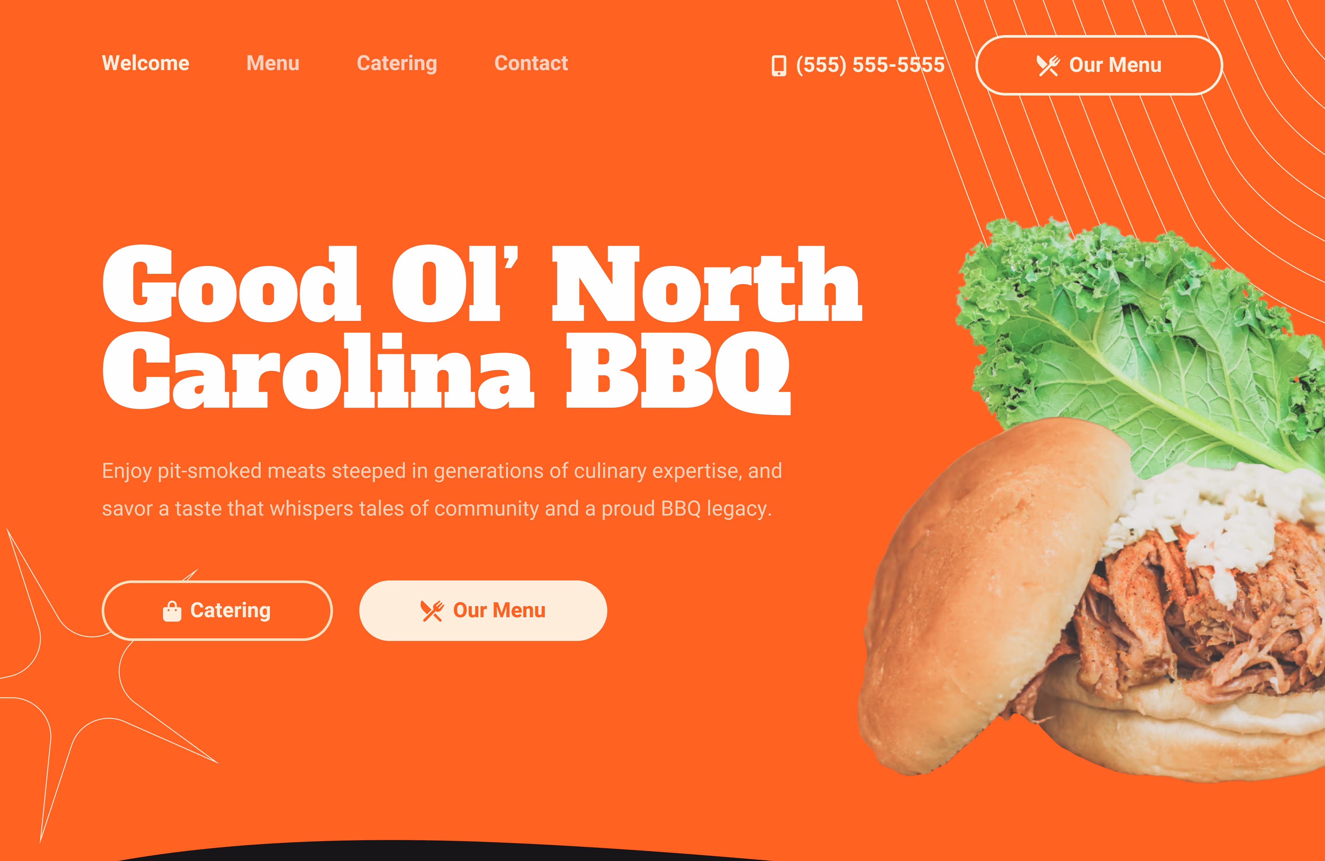 NC BBQ project showcase