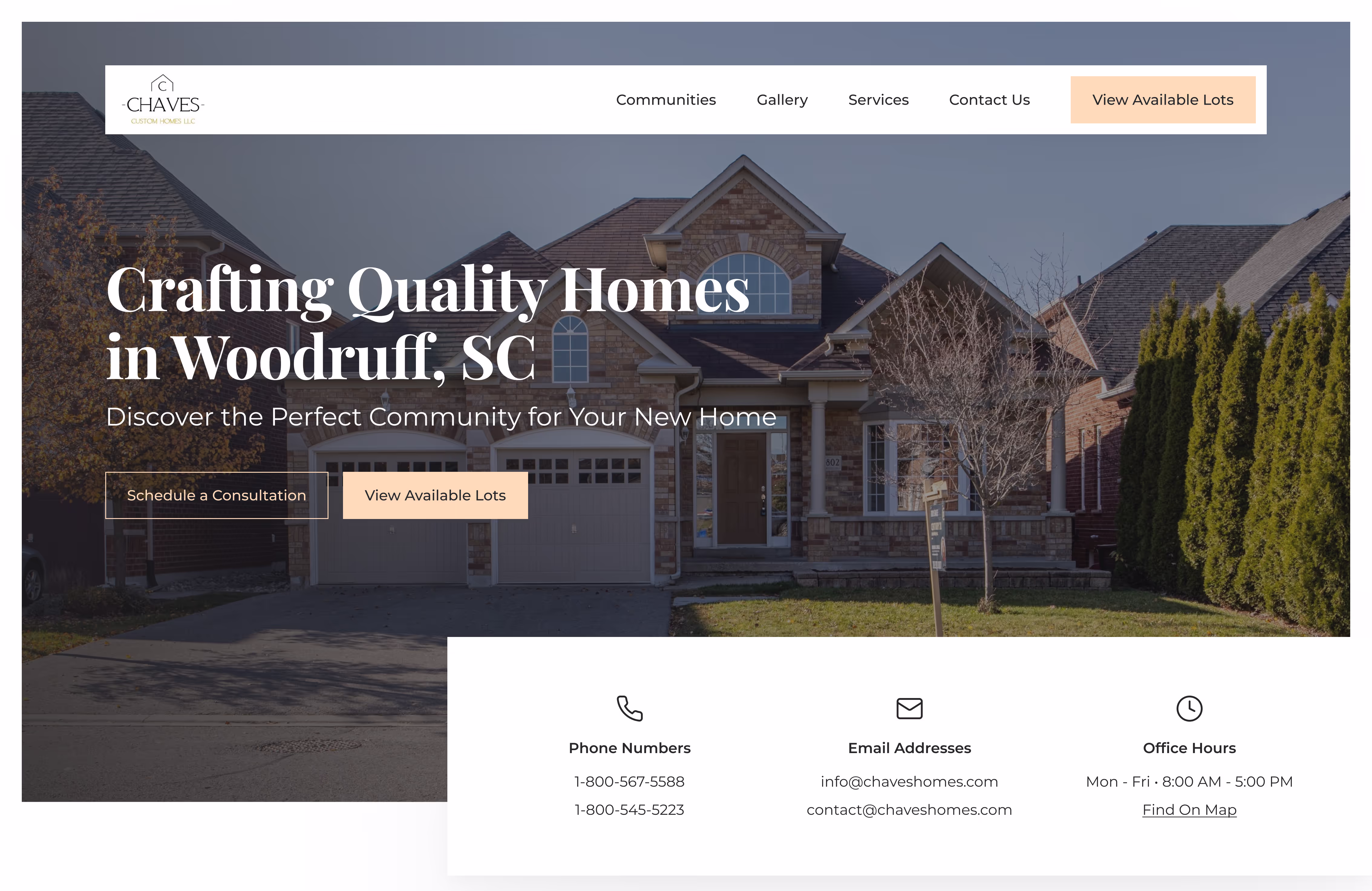 Chaves homes project showcase
